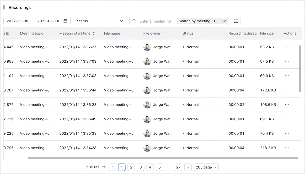 Admin | Manage Minutes files